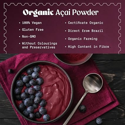 NaturaleBio Organic Acai Powder